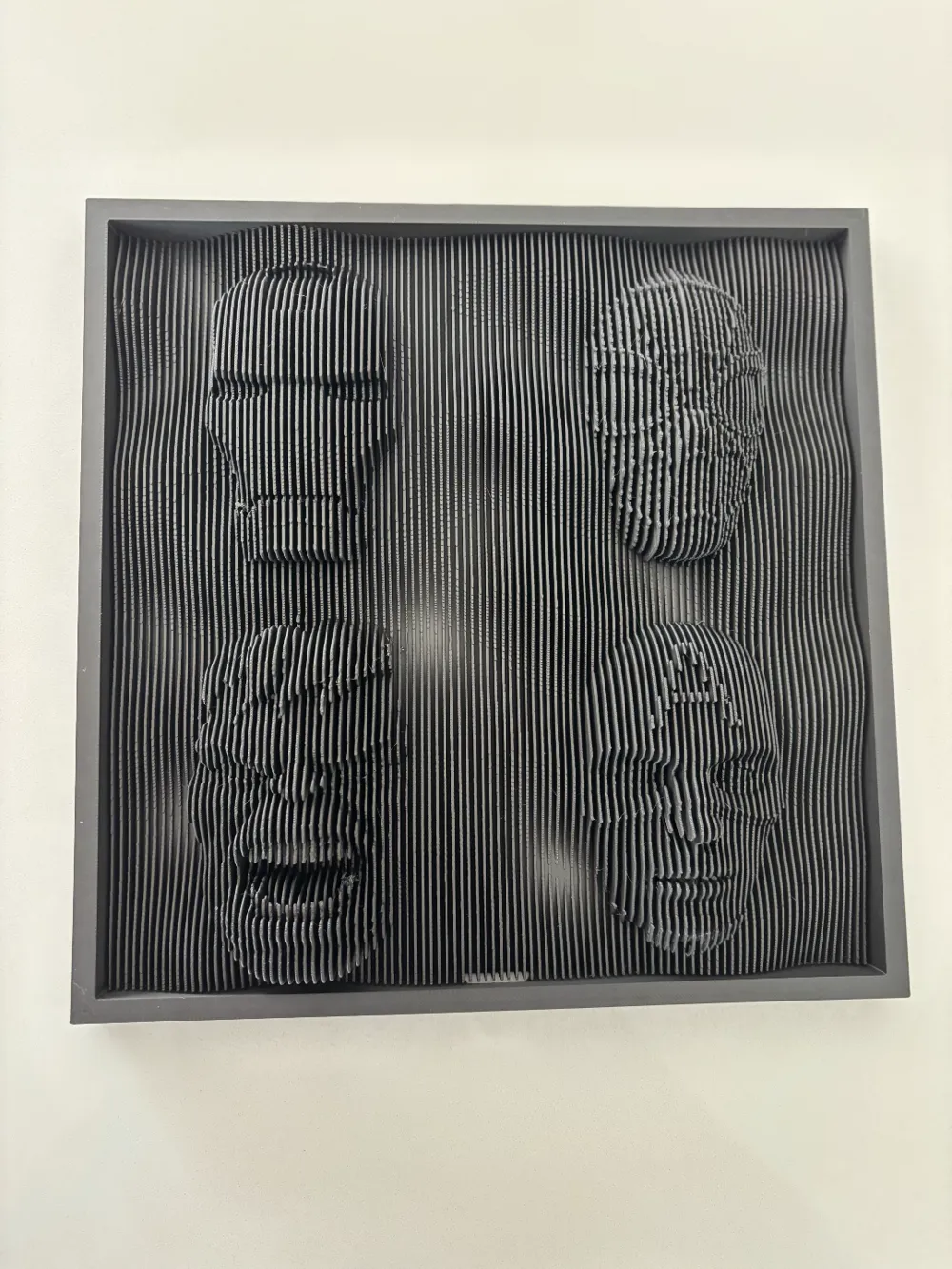 Quadro em Camadas do Marvel ( Ondas )